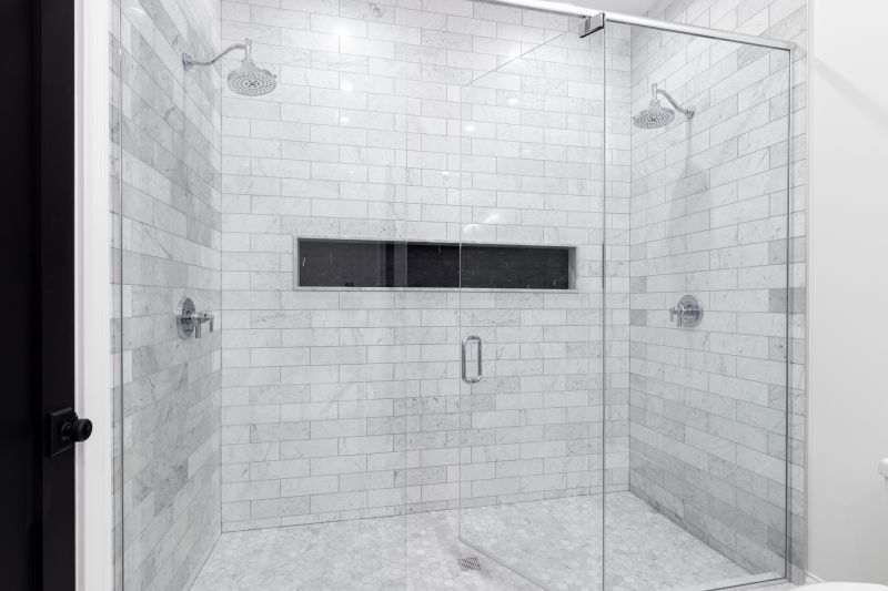 Tile Work in Shower Area